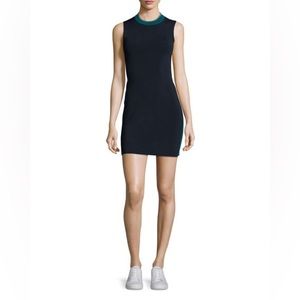 Rag and bone lucine sleeveless two tone sheath dress